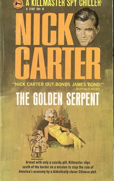 the golden serpent, nick carter
